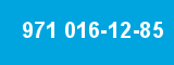 971 016-12-85 971 016-12-85